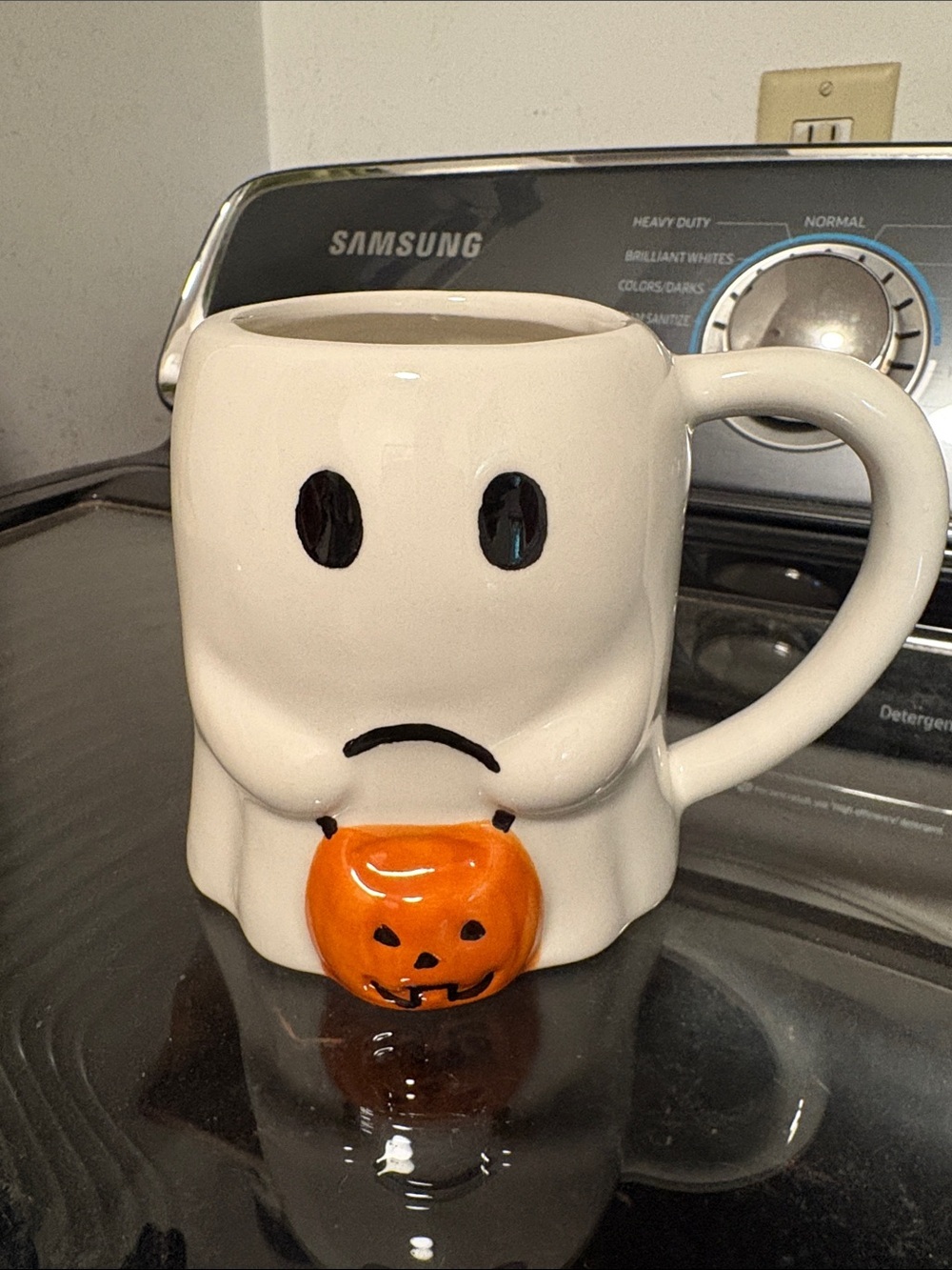 Trick or Treat Ghost Mug 13.5 OZ